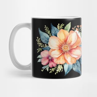 Vintage Flower Mug